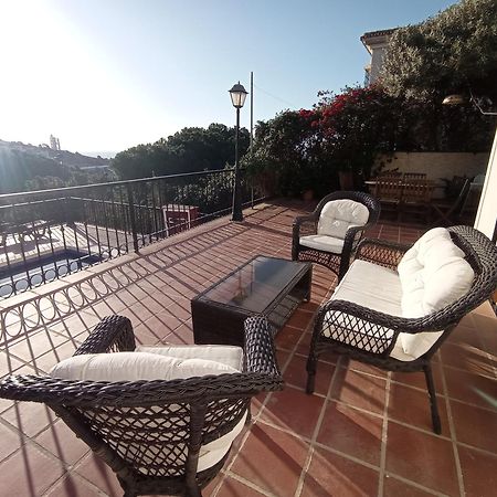 Apartamento En Villa Con Piscina Málaga Dış mekan fotoğraf