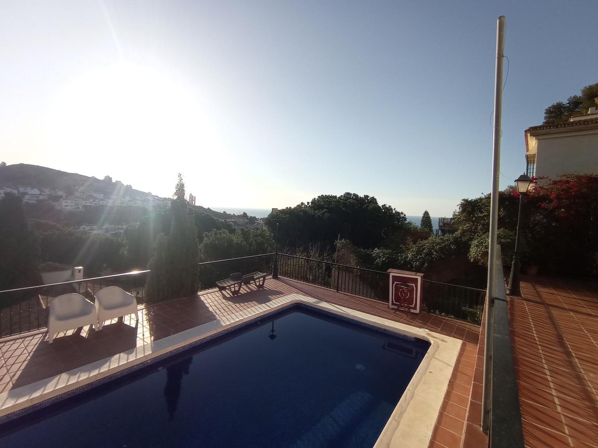 Apartamento En Villa Con Piscina Málaga Dış mekan fotoğraf