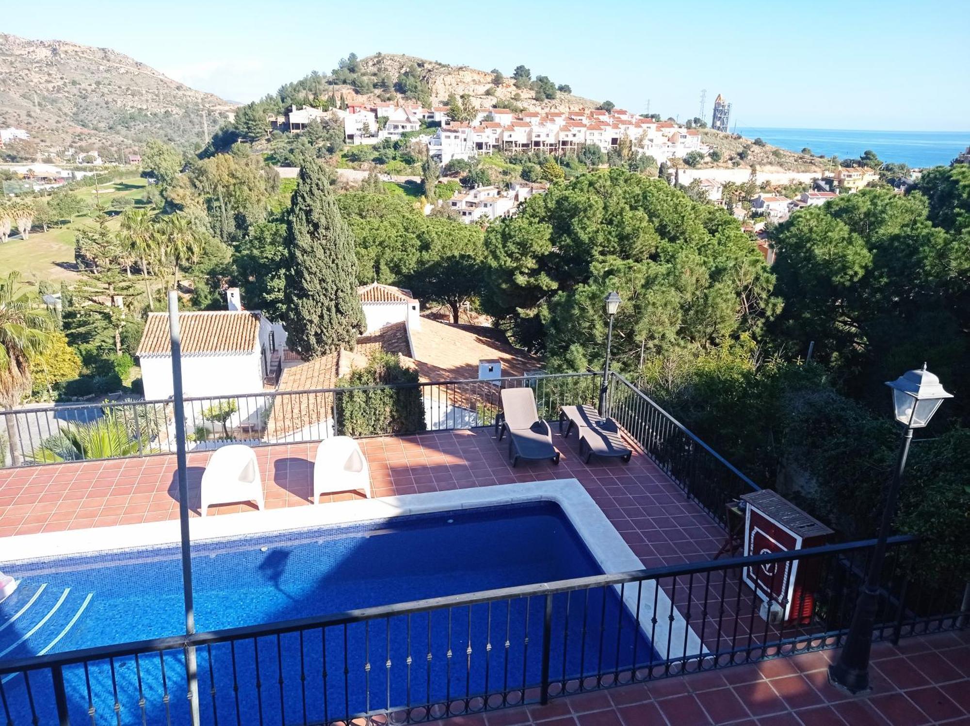 Apartamento En Villa Con Piscina Málaga Dış mekan fotoğraf