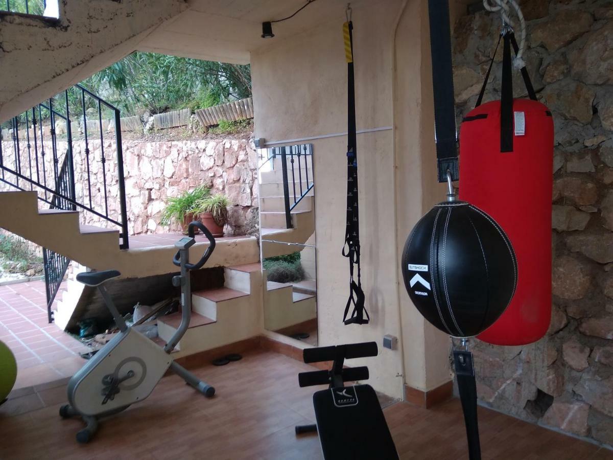 Apartamento En Villa Con Piscina Málaga Dış mekan fotoğraf
